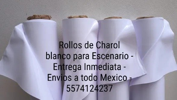 Charol blanco, calibre 8 - Super Premium - Rollo de 1.40 metros de ancho x 50 metros de largo - Entrega Inmediata - 5574124237 - Envíos a todo Mexico, los 365 días del año.